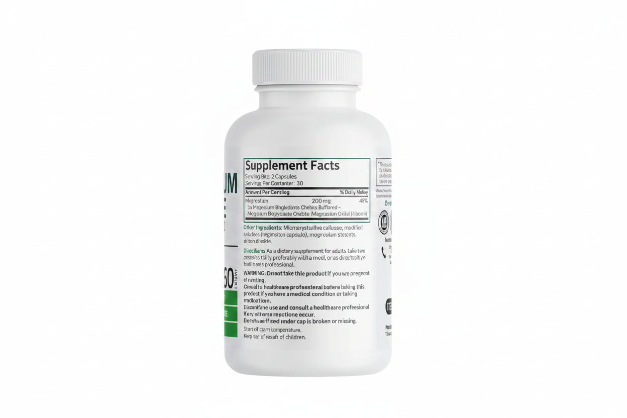 مغنيسيوم جليسينات 200Mg