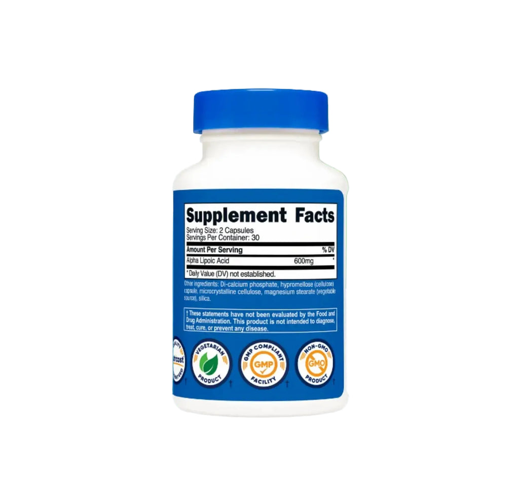 Alpha Lipoic Acid 600Mg