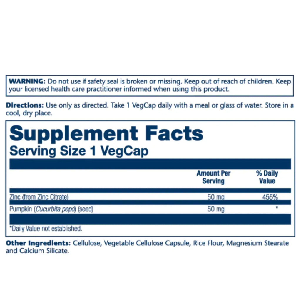 Zinc Citrate 50Mg