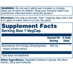 مستخلص جلوكومانان 600Mg